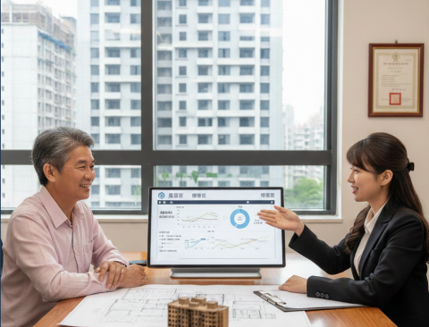 Q23. 重建完畢後，公設比會不會變很高？