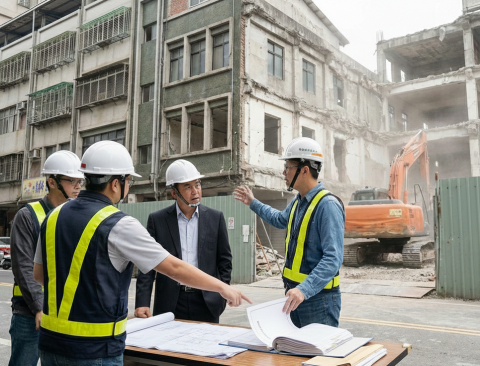 Q13. 舊屋拆除期間，萬一發生鄰損或工安意外，責任歸屬與保險如何？